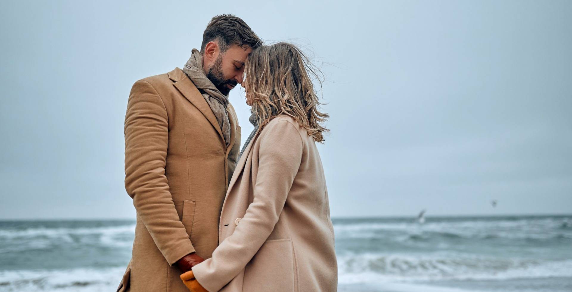 Valentinstag mit Liebe am Meer